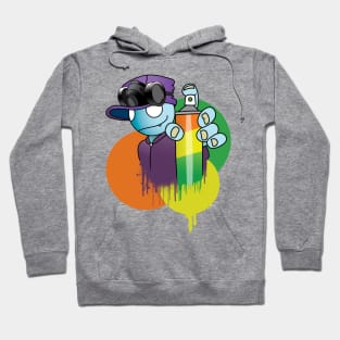 Duudle the Graffiti Artist Hoodie